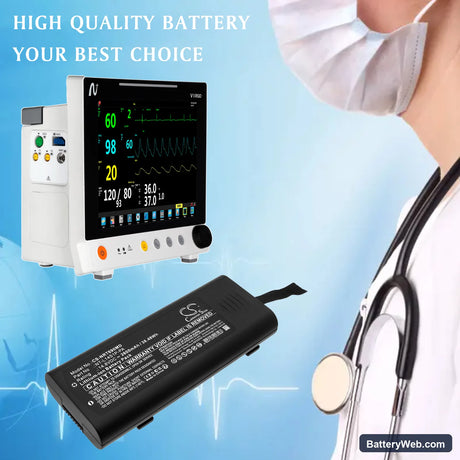 Northern Virgo Replacement Battery, 14.8V, 2600mAh, Li-ion 6