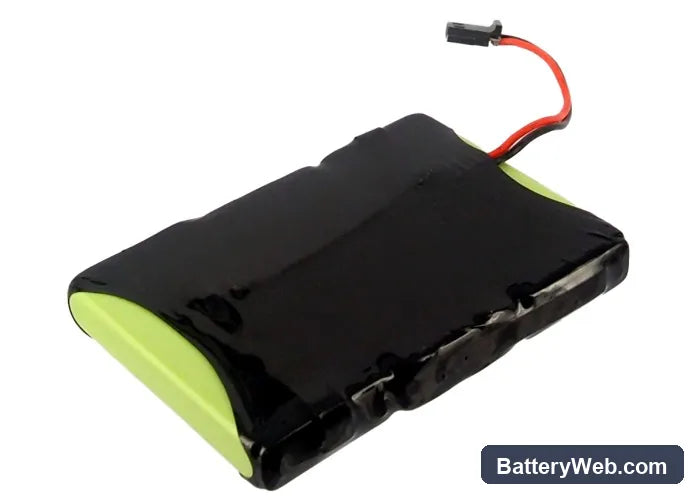 Siemens Gigaset 3000 Micro Replacement Battery, 3.6V, 500mAh, Ni-MH 4