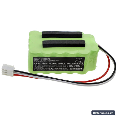 MANUSA SEBA05 Replacement Battery, 26.4V, 600mAh, Ni-MH 3