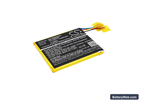 Fuhu Nabi JR Replacement Battery, 3.7V, 2350mAh, Li-Polymer 1