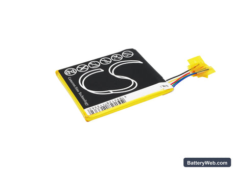 Fuhu Nabi JR Replacement Battery, 3.7V, 2350mAh, Li-Polymer 4