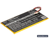 Fuhu Nabi DreamTab HD8 Replacement Battery, 3.7V, 4350mAh, Li-Polymer 1