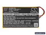 Fuhu Nabi DreamTab HD8 Replacement Battery, 3.7V, 4350mAh, Li-Polymer 5