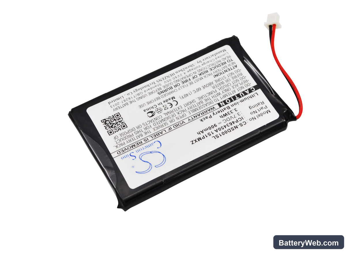 INSGINIA NS-HD01A Replacement Battery, 3.7V, 900mAh, Li-ion 2