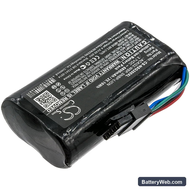 NetScout Aircheck G2 Replacement Battery, 3.7V, 6800mAh, Li-ion 2