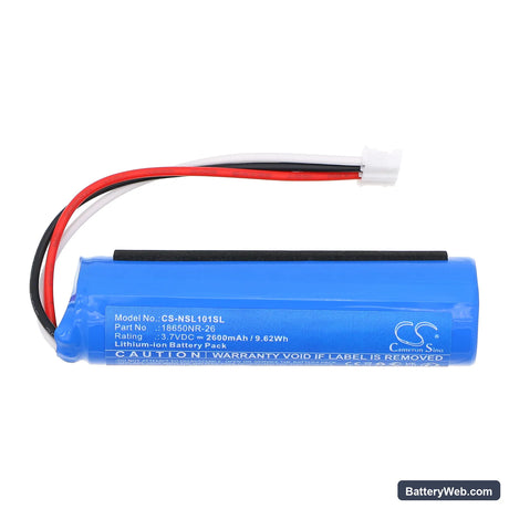 Nanit L101 Replacement Battery, 3.7V, 2600mAh, Li-ion 3