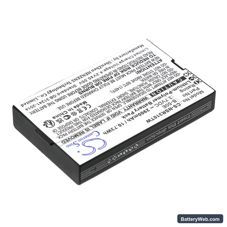 Inrico T310 Replacement Battery, 3.7V, 2900mAh, Li-Polymer 2