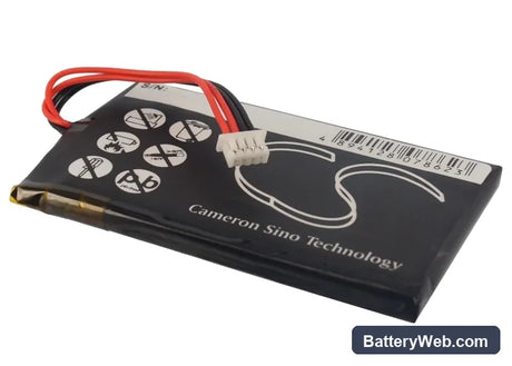 Insignia NS-NCV20 Replacement Battery, 3.7V, 1400mAh, Li-Polymer 3
