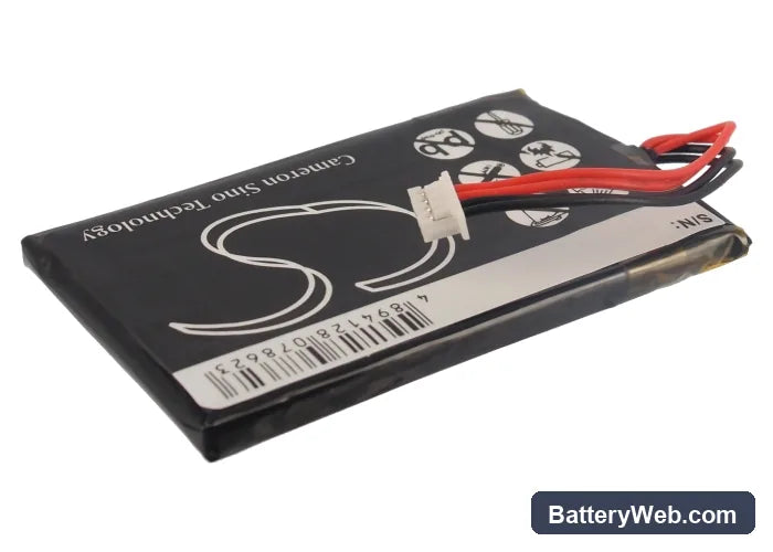 Insignia NS-NCV20 Replacement Battery, 3.7V, 1400mAh, Li-Polymer 4