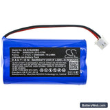 Natus Audiometer Algo 3 Replacement Battery, 7.4V, 2600mAh, Li-ion 3