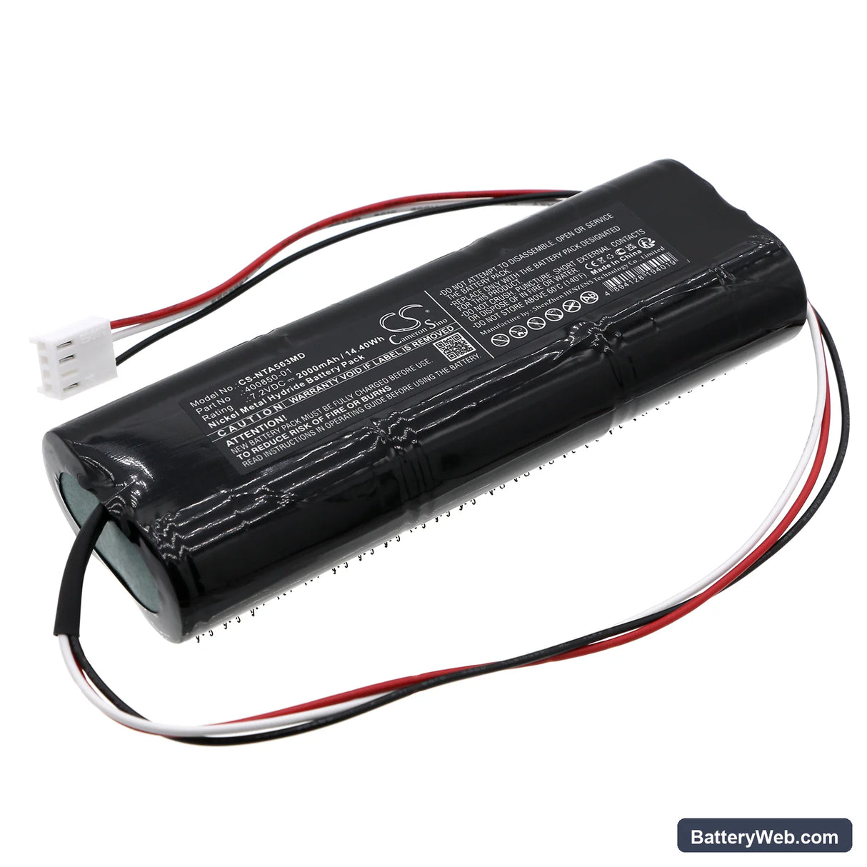 Olympic Smart Scale 20 Replacement Battery, 7.2V, 2000mAh, Ni-MH 1