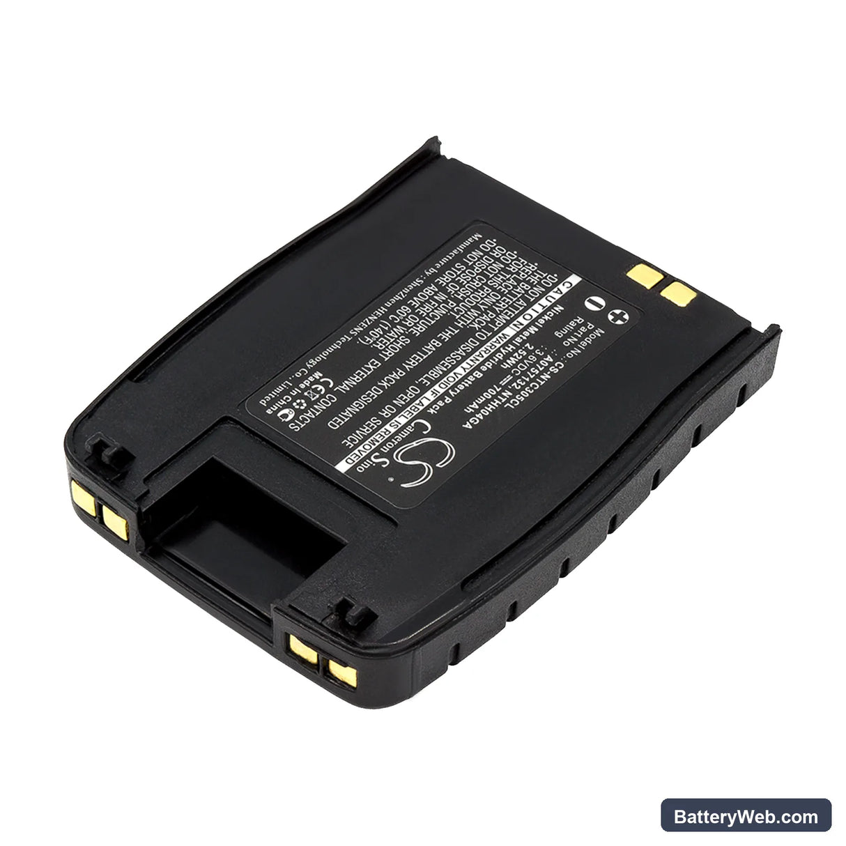 Nortel C3050 Replacement Battery, 3.6V, 700mAh, Ni-MH 2
