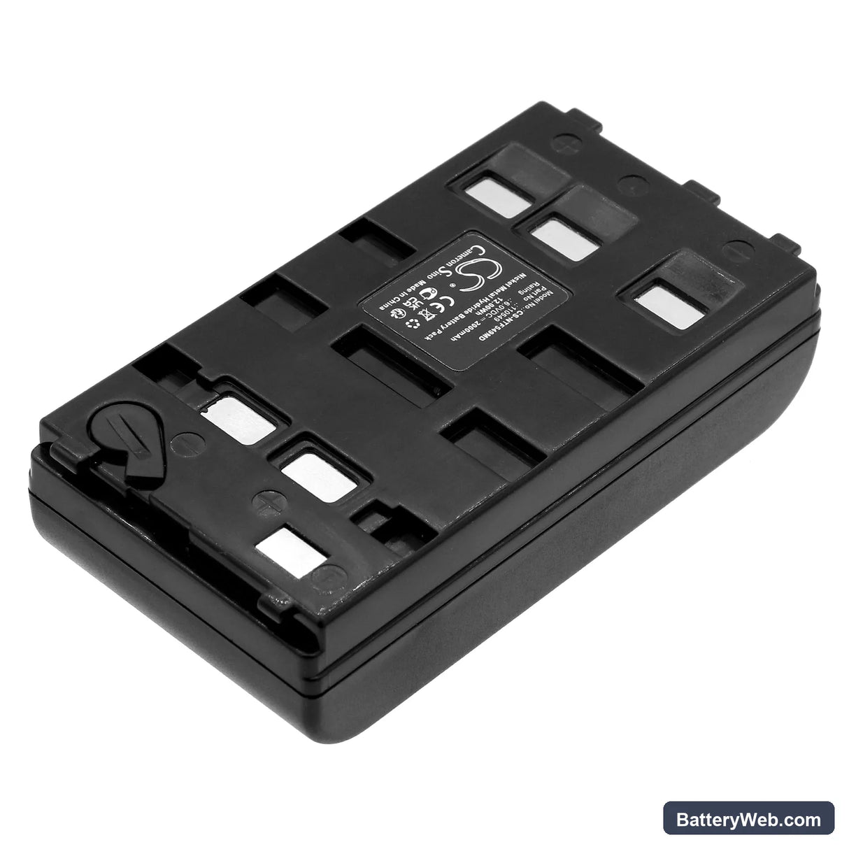 Natus Fischer-Zoth Echo Screen Classic Replacement Battery, 6V, 2000mAh, Ni-MH 2