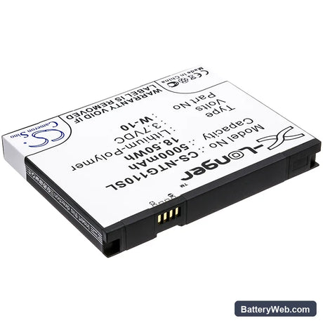 Telstra M1 Replacement Battery, 3.7V, 5000mAh, Li-Polymer 2