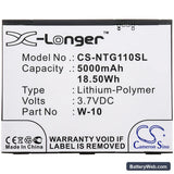Telstra M1 Replacement Battery, 3.7V, 5000mAh, Li-Polymer 3