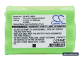 Nortel T7406E Replacement Battery, 3.6V, 900mAh, Ni-MH 1