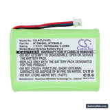 KIR 4040 Replacement Battery, 3.6V, 700mAh, Ni-MH 3