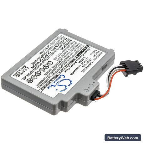 Nintendo Wii U Replacement Battery, 3.7V, 1500mAh, Li-Polymer 2