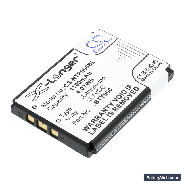 Newland NLS-PT800 Replacement Battery, 3.7V, 1100mAh, Li-ion 1