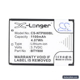 Newland NLS-PT800 Replacement Battery, 3.7V, 1100mAh, Li-ion 5