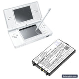 Nintendo NDS Replacement Battery, 3.7V, 850mAh, Li-ion 4