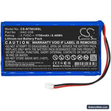 Nintendo Mario Kart Live Replacement Battery, 3.7V, 1750mAh, Li-ion 3