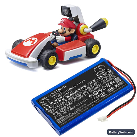 Nintendo Mario Kart Live Replacement Battery, 3.7V, 1750mAh, Li-ion 6