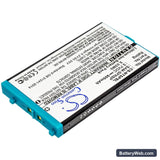 Nintendo Advance SP Replacement Battery, 3.7V, 900mAh, Li-ion 2