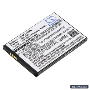 HandHeld Nautiz X1 Replacement Battery, 3.7V, 1700mAh, Li-ion 1