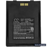 HandHeld Nautiz X2 Replacement Battery, 3.7V, 4000mAh, Li-ion 3