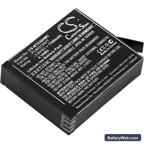 Insta360 One X Replacement Battery, 3.8V, 1100mAh, Li-ion 1