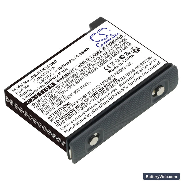 Insta360 One X3 Replacement Battery, 3.85V, 1800mAh, Li-ion 1