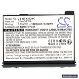 Insta360 One X3 Replacement Battery, 3.85V, 1800mAh, Li-ion 3