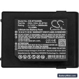 HandHeld Nautiz X4 Replacement Battery, 3.7V, 3600mAh, Li-ion 3