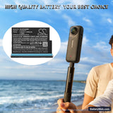 Insta360 X4 Air Replacement Battery, 3.89V, 2000mAh, Li-ion 1