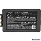 Point Mobile PM450 Replacement Battery, 3.7V, 5200mAh, Li-ion 3