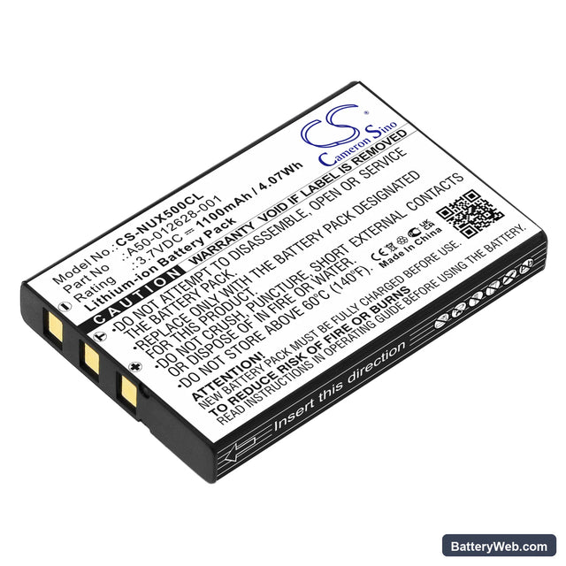 NEC DT330 Replacement Battery, 3.7V, 1100mAh, Li-ion 1