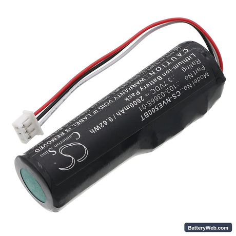 Inovonics EE5000 Replacement Battery, 3.7V, 2600mAh, Li-ion 2