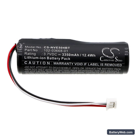 Inovonics EE5000 Replacement Battery, 3.7V, 3350mAh, Li-ion 3