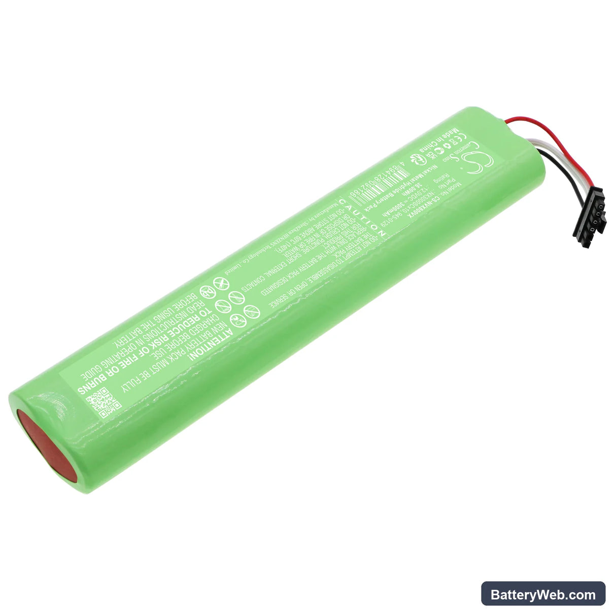 Neato Botvac 70e Replacement Battery, 12V, 3000mAh, Ni-MH 2
