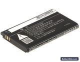 Nubia WD660 Replacement Battery, 3.7V, 1800mAh, Li-ion 4