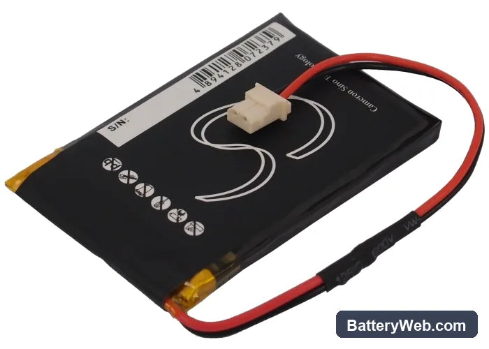 Nexto DI ND2700 Replacement Battery, 3.7V, 2000mAh, Li-Polymer 3