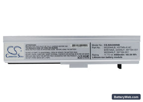 Compaq Presario B1800 Replacement Battery, 11.1V, 4400mAh, Li-ion 1