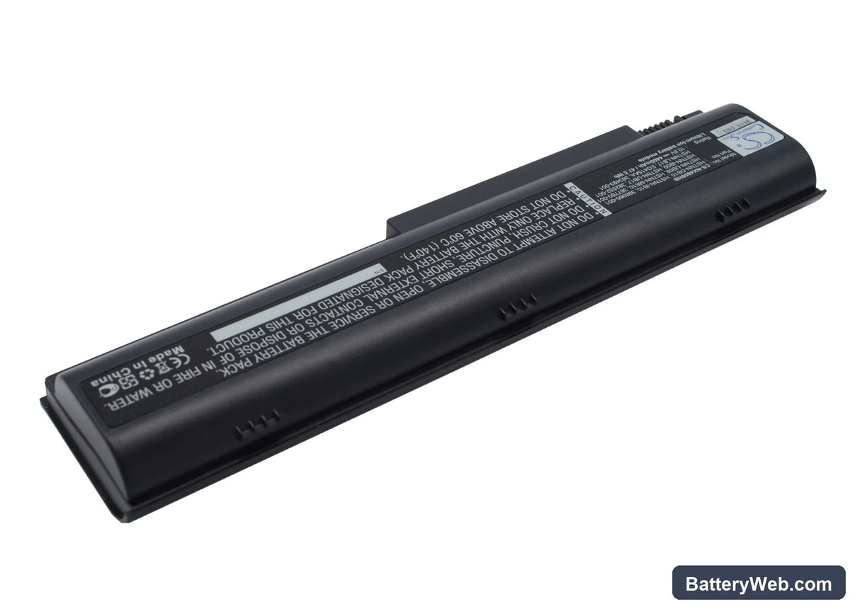 Compaq Pavilion ZE2000-PM342AV Replacement Battery, 10.8V, 4400mAh, Li-ion 3