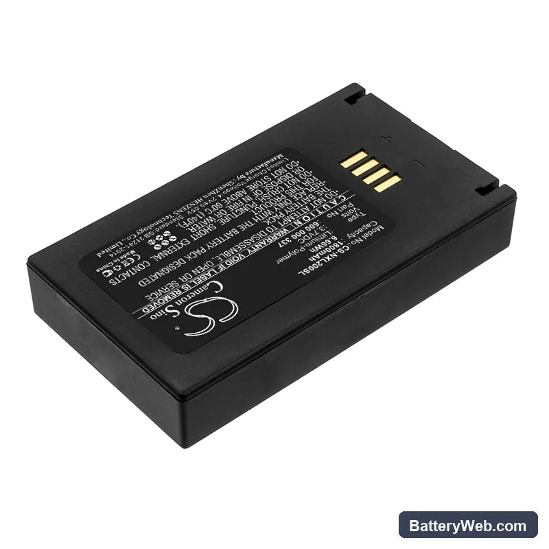 RENISHAW XR20-W Replacement Battery, 3.7V, 1800mAh, Li-Polymer 2
