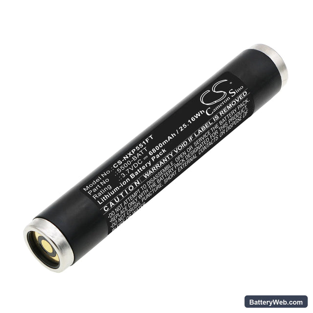 Nightstick XPR-5580 Replacement Battery, 3.7V, 6800mAh, Li-ion 1