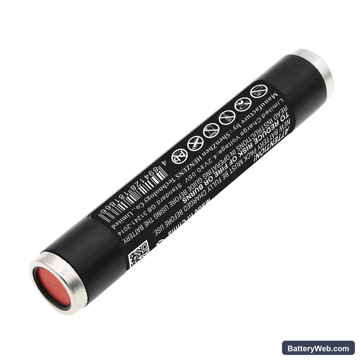 Nightstick XPR-5580 Replacement Battery, 3.7V, 6800mAh, Li-ion 2