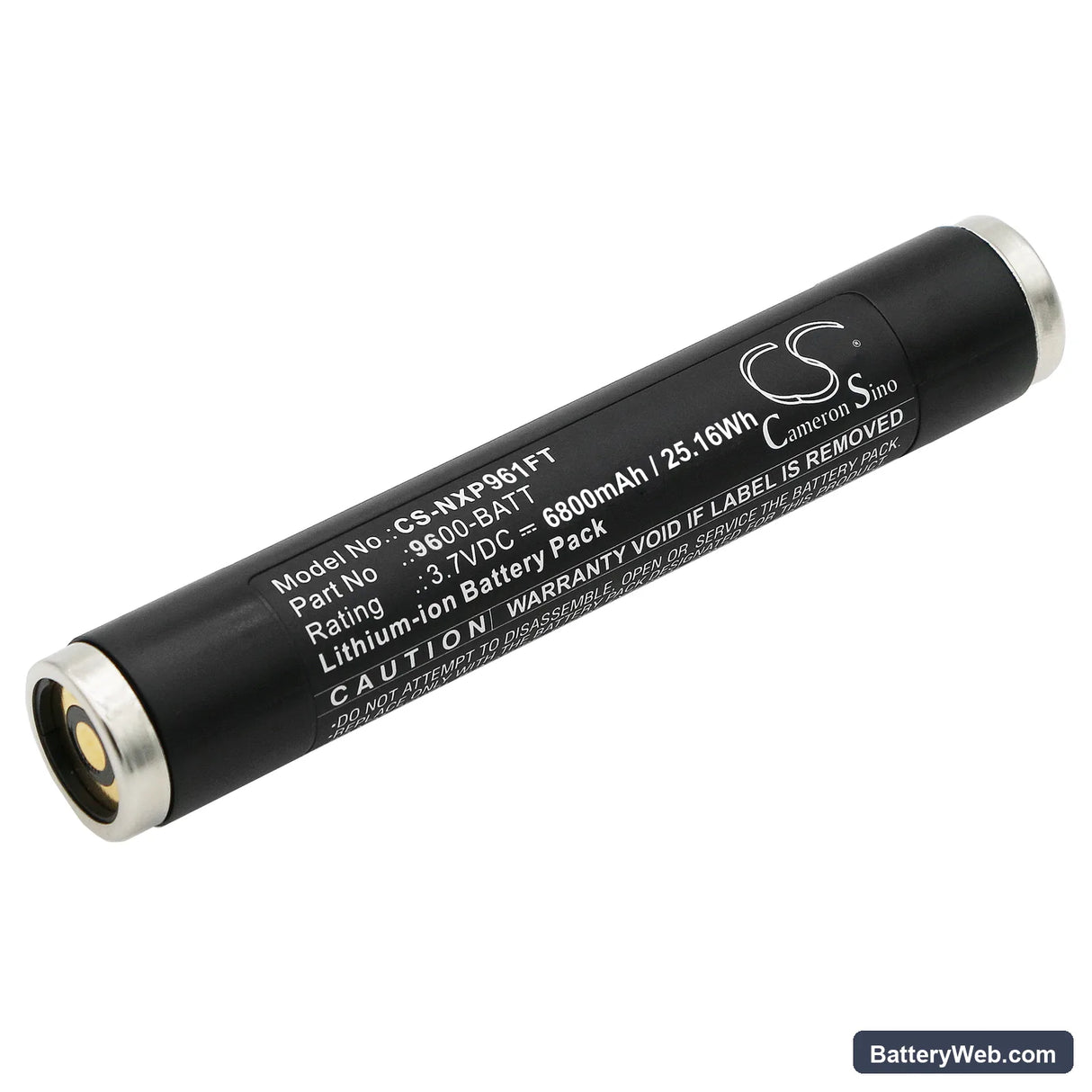 Nightstick 9500 Replacement Battery, 3.7V, 6800mAh, Li-ion 1
