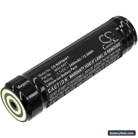 Nightstick NSR-9844XL Replacement Battery, 3.7V, 3400mAh, Li-ion 1
