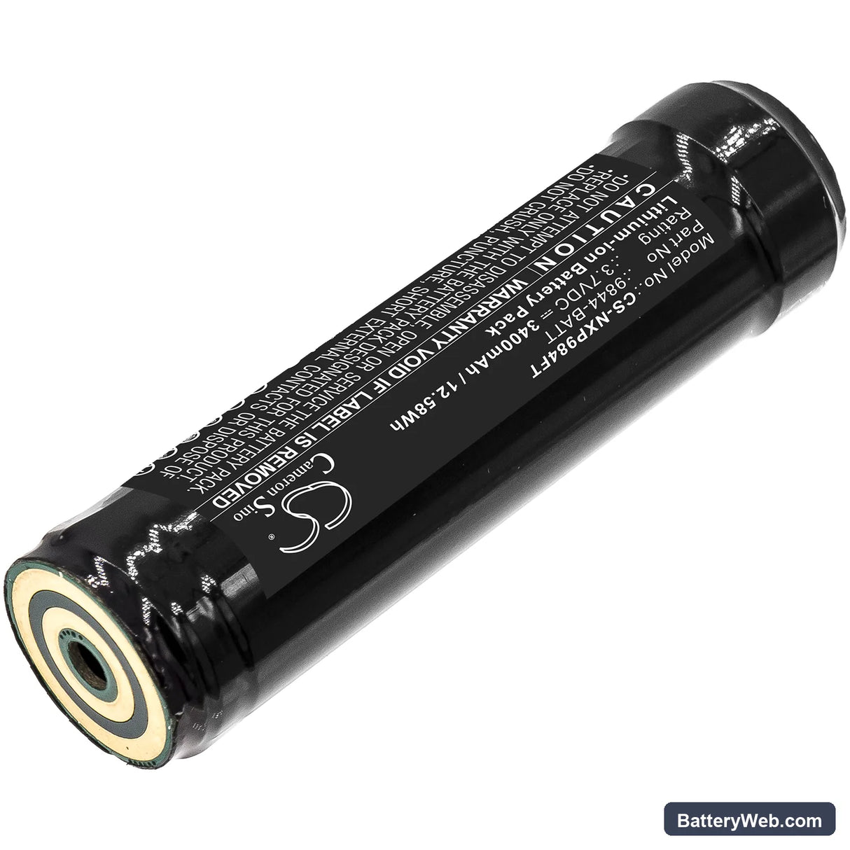 Nightstick NSR-9844XL Replacement Battery, 3.7V, 3400mAh, Li-ion 2